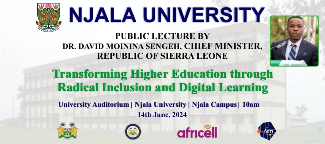 Visit of the Chief Minister of Sierra Leone to Njala University