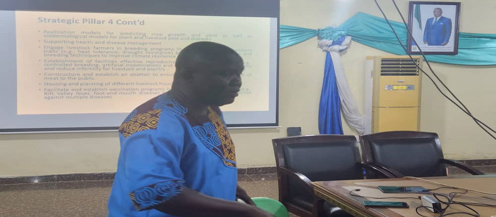 Professor Suluku Unveils Njala University Agricultural Investment Plan