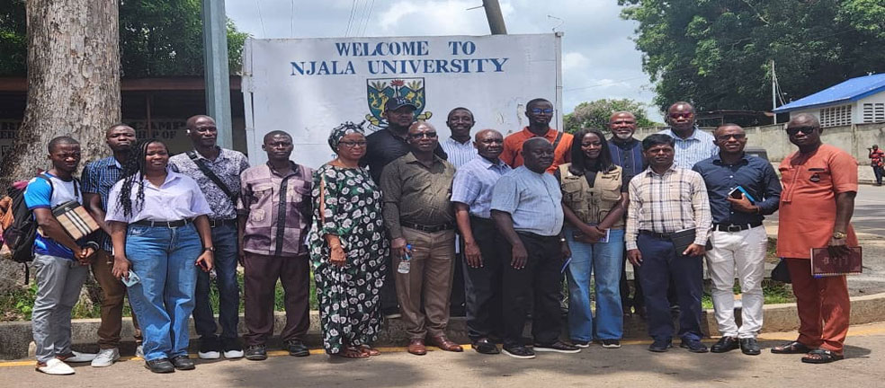 Njala University Administration Hosts UNDP Delegation for South-South Cooperation Project 