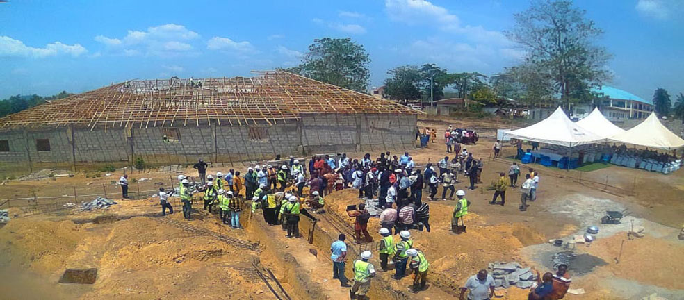 Njala University Breaks Ground for Medical School Building