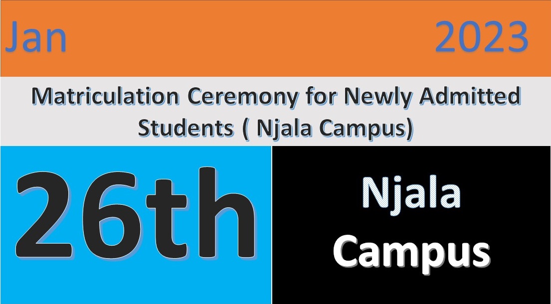 matriculation-njala- campus